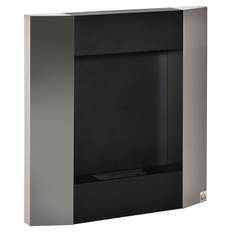 Etanol Eldstad väggmonterat Rostfritt stål 72x11x72 cm