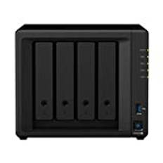 Synology DS920+ (8 GB) 4-bay-diskstation NAS (Intel Celeron J4125 8 GB Synology Ram 2 x RJ-45 1 GbE LAN-port) paket med 4 x 4 TB WD RED Plus HDD (WD40EFZX – 68AWUN0)