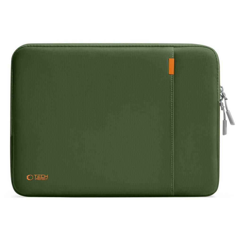Tech-Protect Defender Computertaske - 15-16" - Grøn