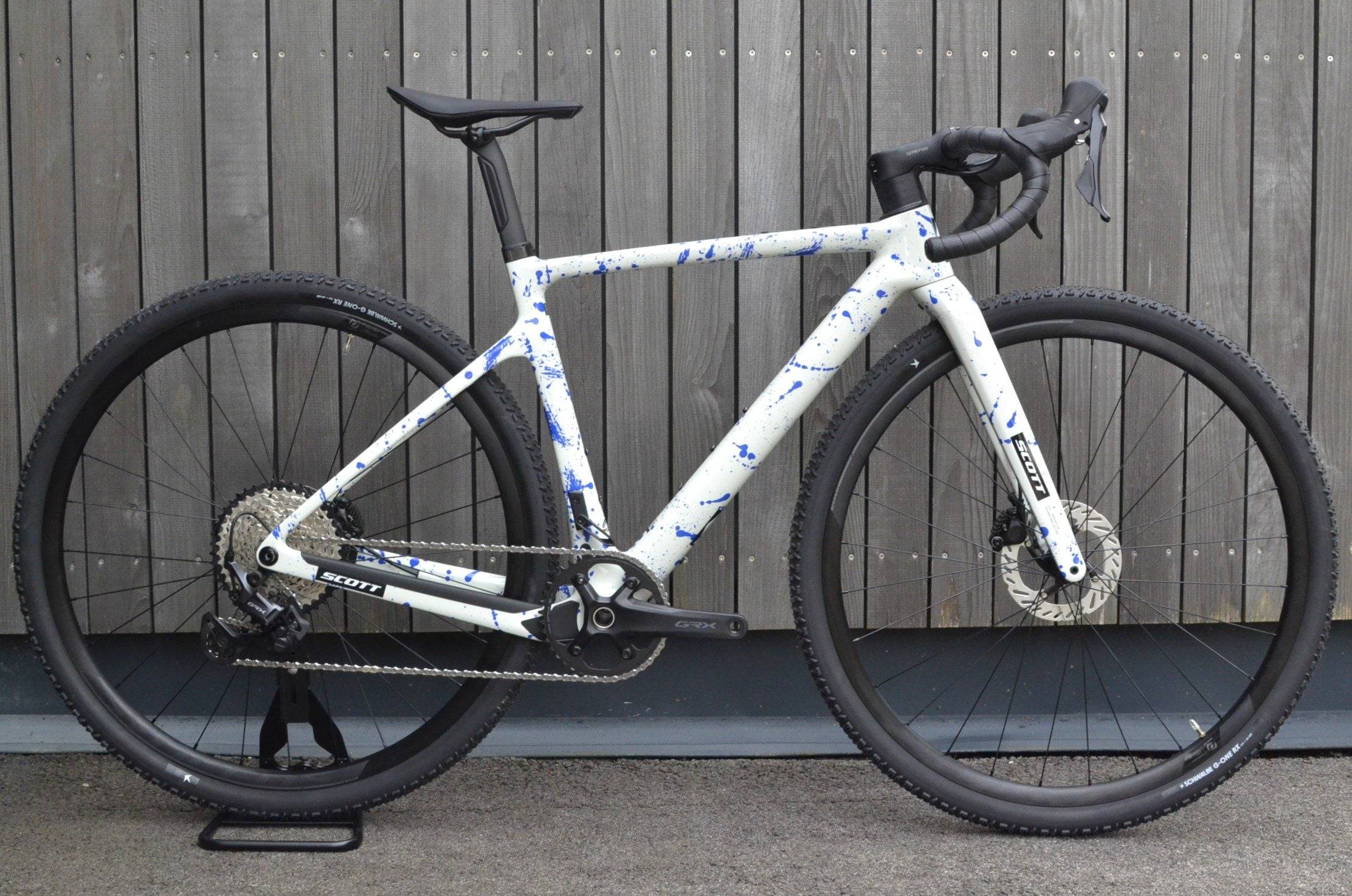 Scott Addict Gravel 30 2026 - 170 / xs / white / bit of blue (xs)