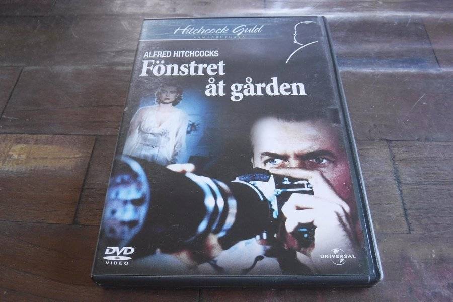 DVD Alfred Hitchcocks Fönstret år gården