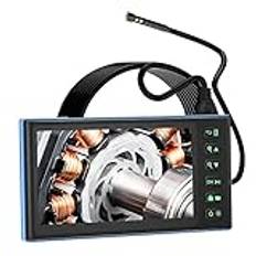 Triple Camera Endoscope 7-tums IPS Color Screen Borescope med 8 LED-ljus 1080P Foton Videos Ormkamera IP67 Vattentät 2 Miljoner Pixlar Inspektionskamera (Typ 4 & 1M)