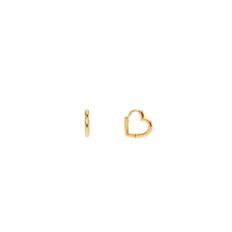 Cupid Hoops - Silver