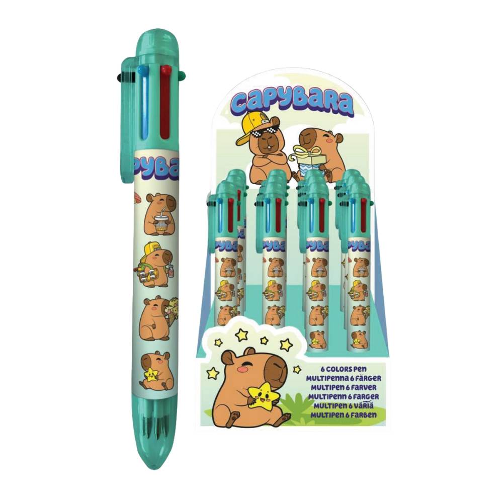 Multifärgspenna Capybara