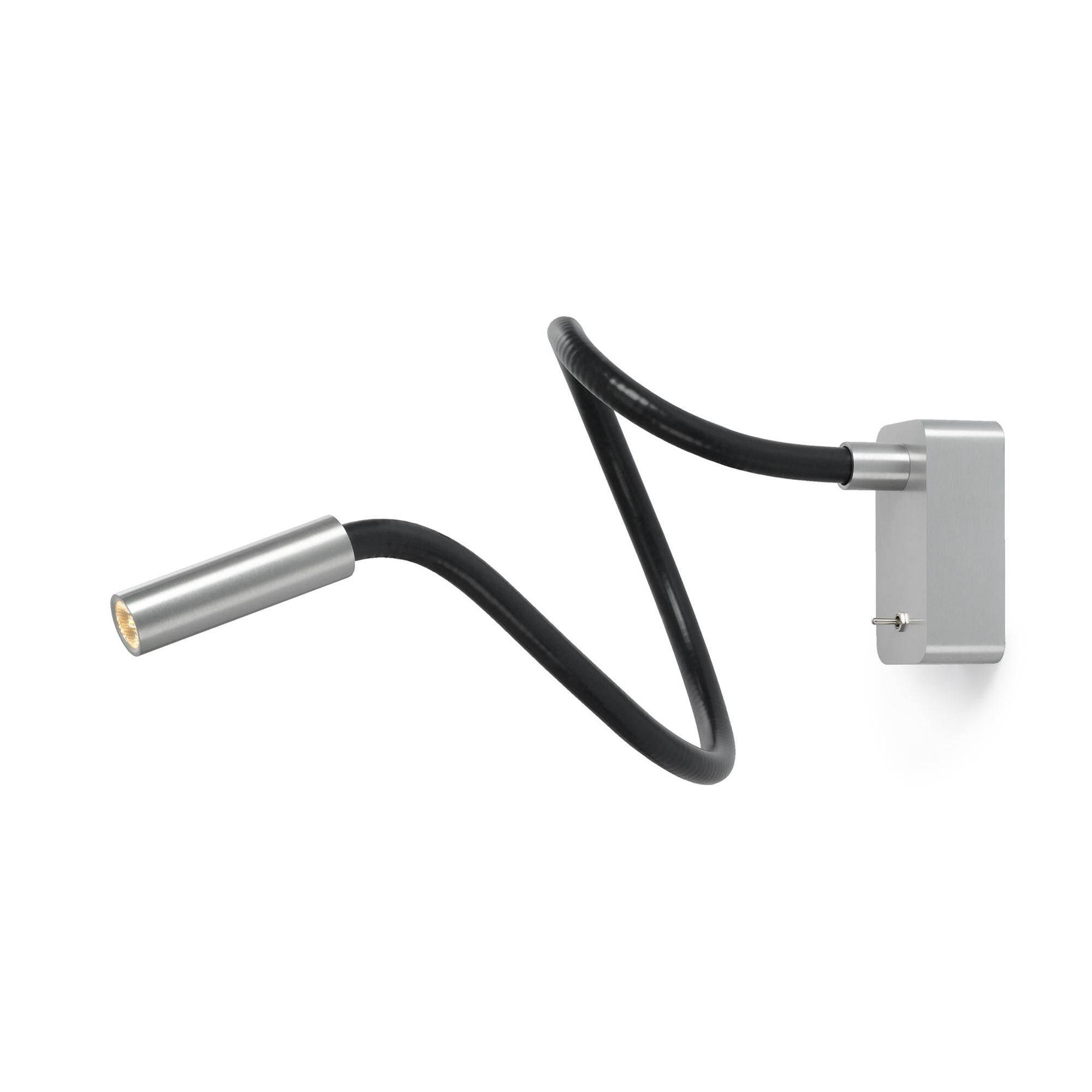 Trizo 21 SCAR-LED 1FDS Vägglampa Aluminum & Svart - Aluminium / Svart