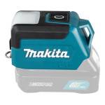 Makita Led lampe 150/200LM + USBADAPT 12V ML107