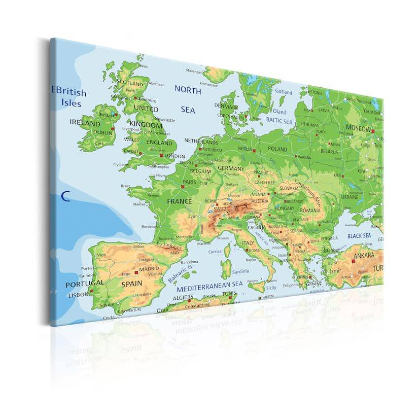 Tavla Arkiio Map Of Europe