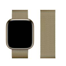 Forcell Apple Watch (42/44/45/49mm) Armband F-Design - Guld