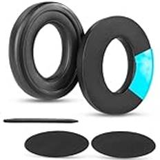 YunYiYi HD518 Kylgel öronkuddar kompatibel med Sennheiser Game Zero/HD518/HD599/HD598/HD595/HD569/HD560S/G4ME Zero, öronkuddar kuddar för PC37X/PC38X/PC350/PC360/HD380/HD380-Pro-hörlurar