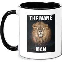 The Mane Man Mug - White/Black