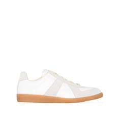 Maison Margiela - Replica låga sneakers - herr - kalvskinn/bomull/gummi - 45 - Vit