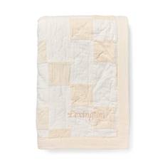 Lexington Patchwork överkast i ekologisk bomull, vit