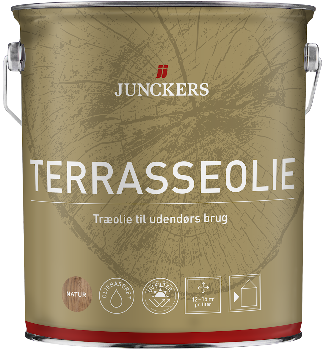 Junckers Terrasseolie Sort 5 liter