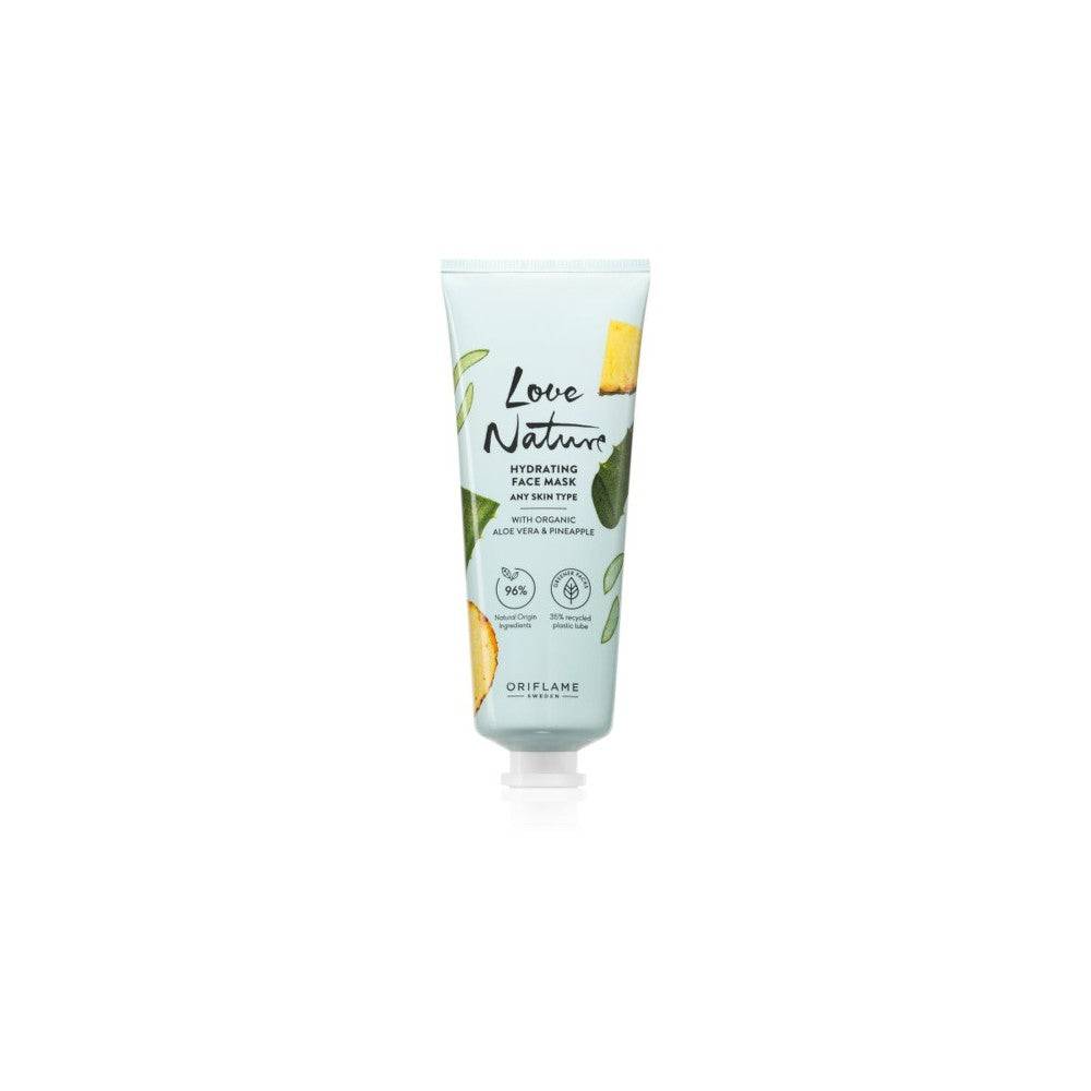 Oriflame Love Nature Organic Aloe Vera & Pineapple Hydrating Face Mask 75ml