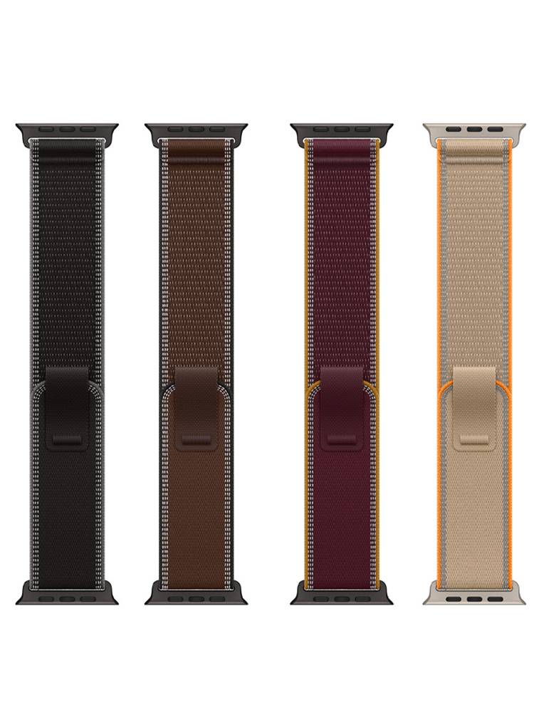 Trail Loop Strap for Apple Watch Ultra 4 3 2 Band 49mm 46mm 44mm 45mm 40mm 41mm 42mm Correa Bracelet iWatch Series 12 11 10 SE 9
