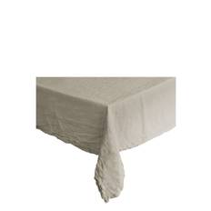 AU MAISON Table Cloth Linen Basic Washed |Beige |142X180 cm