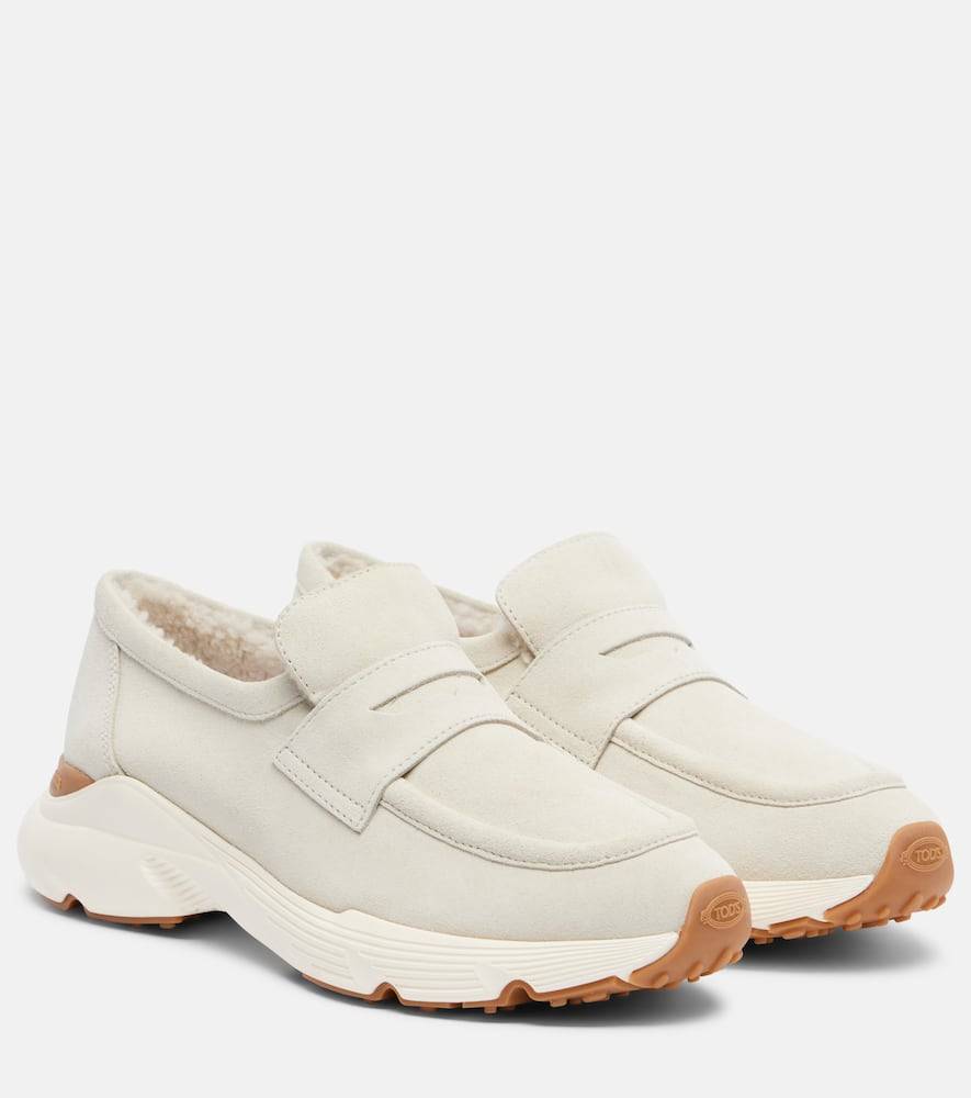 Tod's Mocasines Sport Run de ante - blanco - EU 37.5