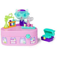 Gabby’s Dollhouse, Bobble Kitty Möbel Pack von Meerkätzchen, Katzen-Figur mit Puppenhausmöbeln und Zubehörteilen, ab 3 Jahren