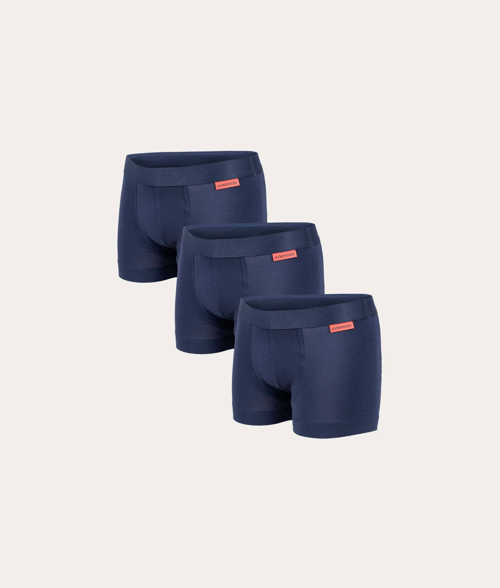 3-pak Blå Drenge Boxershorts Storm Cloud