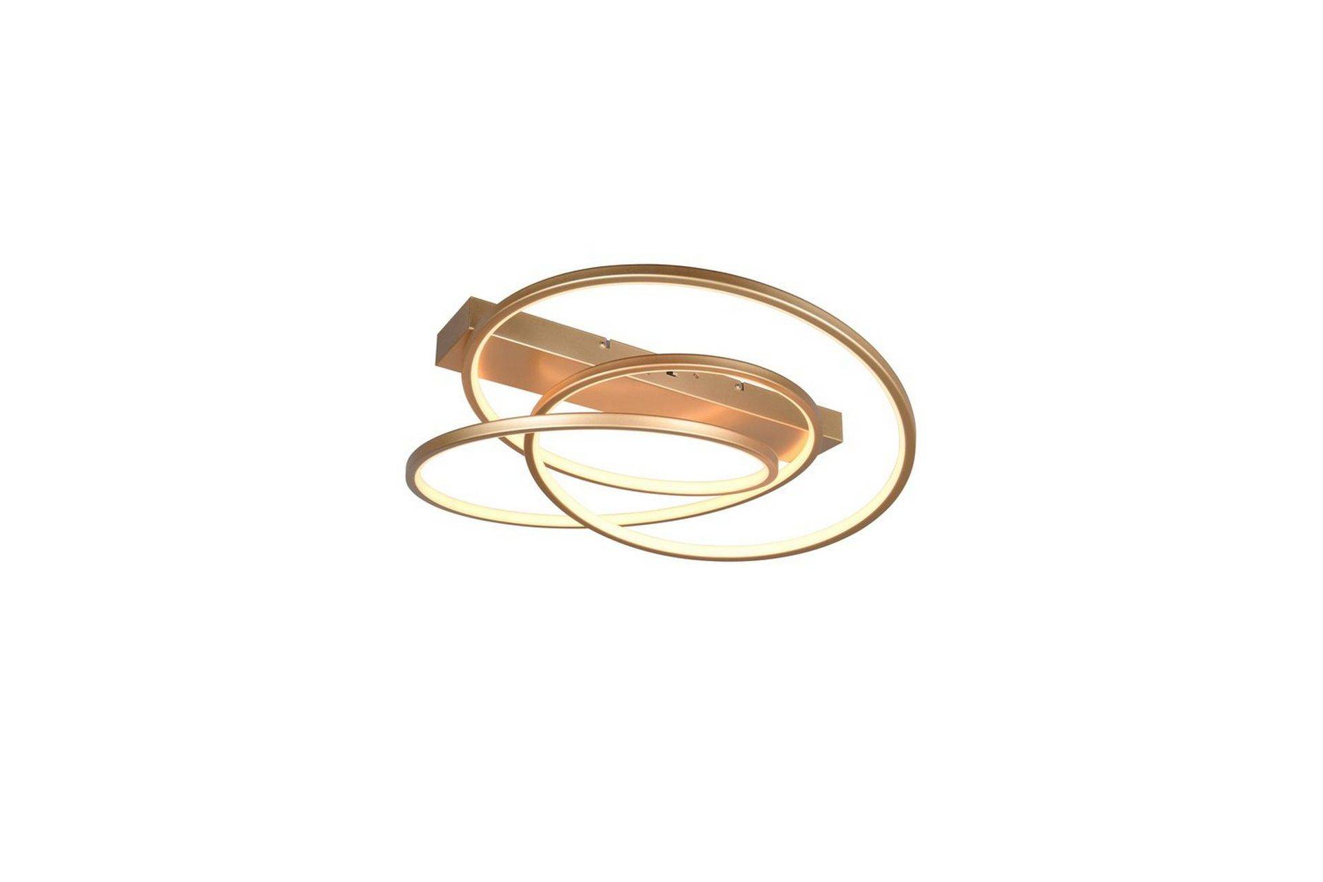 Trio Lighting Taklampa TRIO Darvin Guld - Guld Plafond