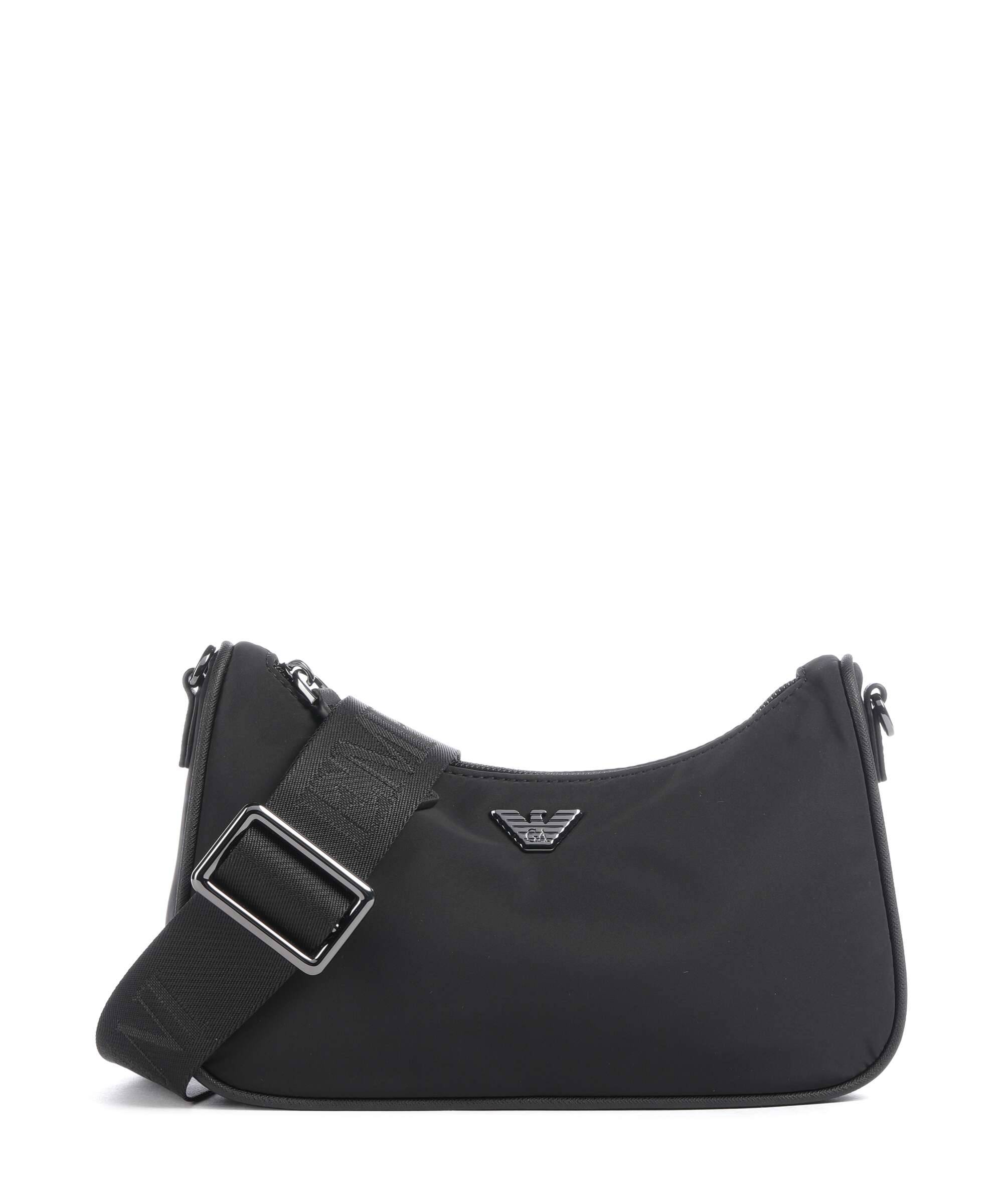 Emporio Armani Nylon Recycled Crossover taske black beauty