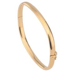 8 karat Armring TV (hule), Ø 5,5 cm og 5,0 mm i bredde
