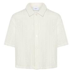 Grunt Skjorta - GRPooa Flo - Off White - Grunt - 12 år (152) - Skjorta K/Ä