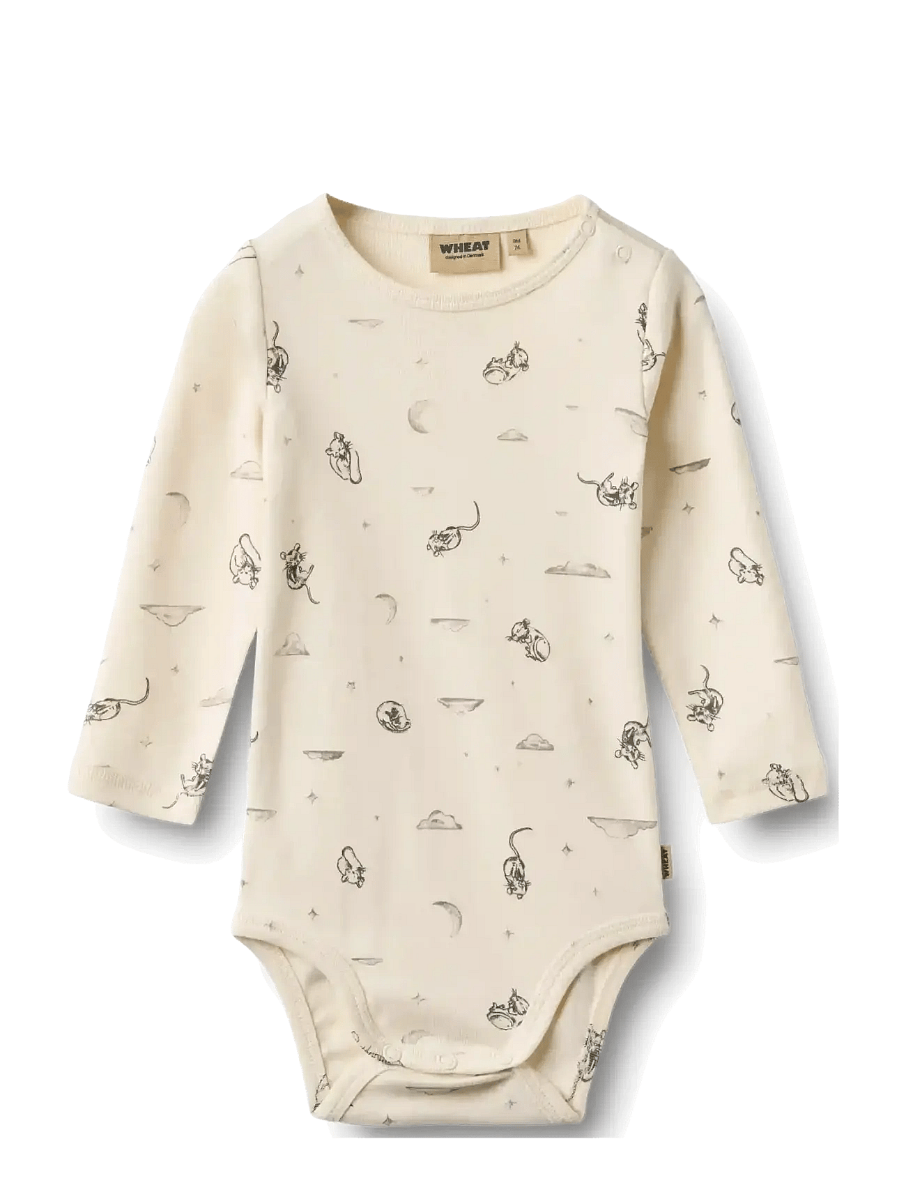 Wheat Body L/S Freddie - Cream - 80