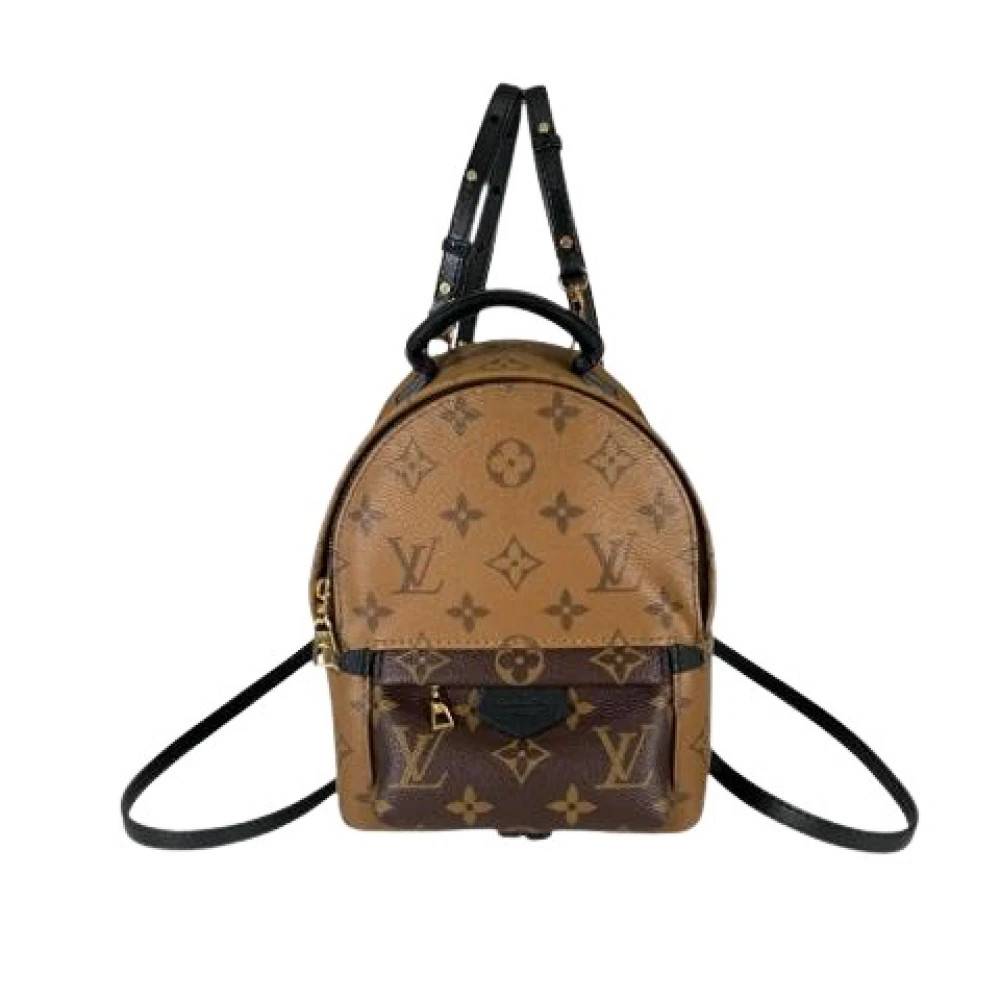 Louis Vuitton Vintage Pre-owned Vintage Rygsæk - Vintage - Dame - Brun - ONE SIZE - Uld