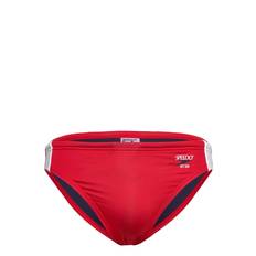 Speedo 8-005078 Jetstream Retro Colorblock Brief Röd