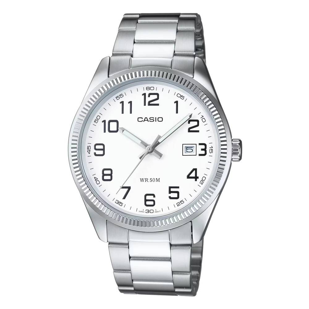 Casio Mtp-1302Pd-7Bvef Klassisk Ur - Accessories - Herre - Grå - ONE SIZE -