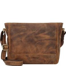 Vintage Umhängetasche Leder 29 cm