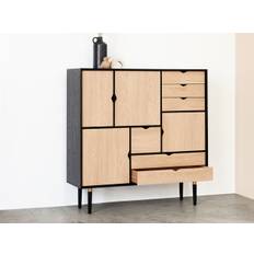 Andersen Furniture S3 Unique highboard (Sortlakeret eg)