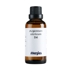 Argentum nitricum D6, 50 ml, dråber - Allergica