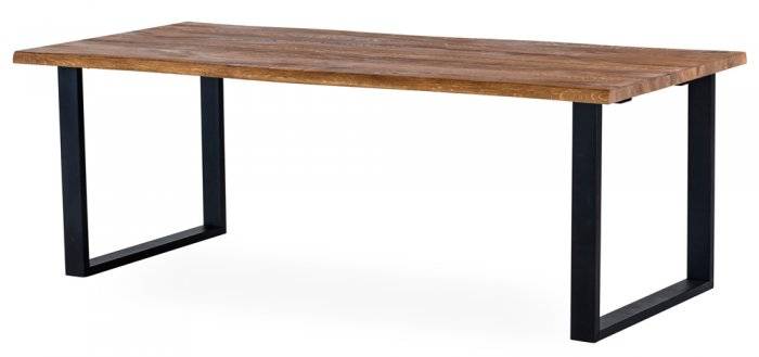 Torkelson - Exxet Matbord 210x95 cm Oljad Vildek/Svart