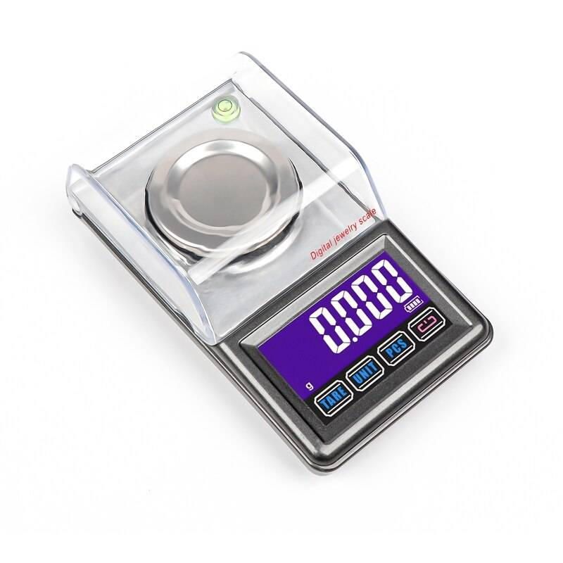 0.001g precisions digital milligramvåg 20g 30g 50g mini elektronisk usb viktbalans pekskärm guldsmycken karatvåg - 30g x 0.001g