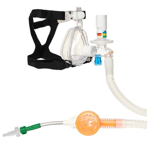 CPAP set O2-MAX - M mask PEEP & slang - 10 st