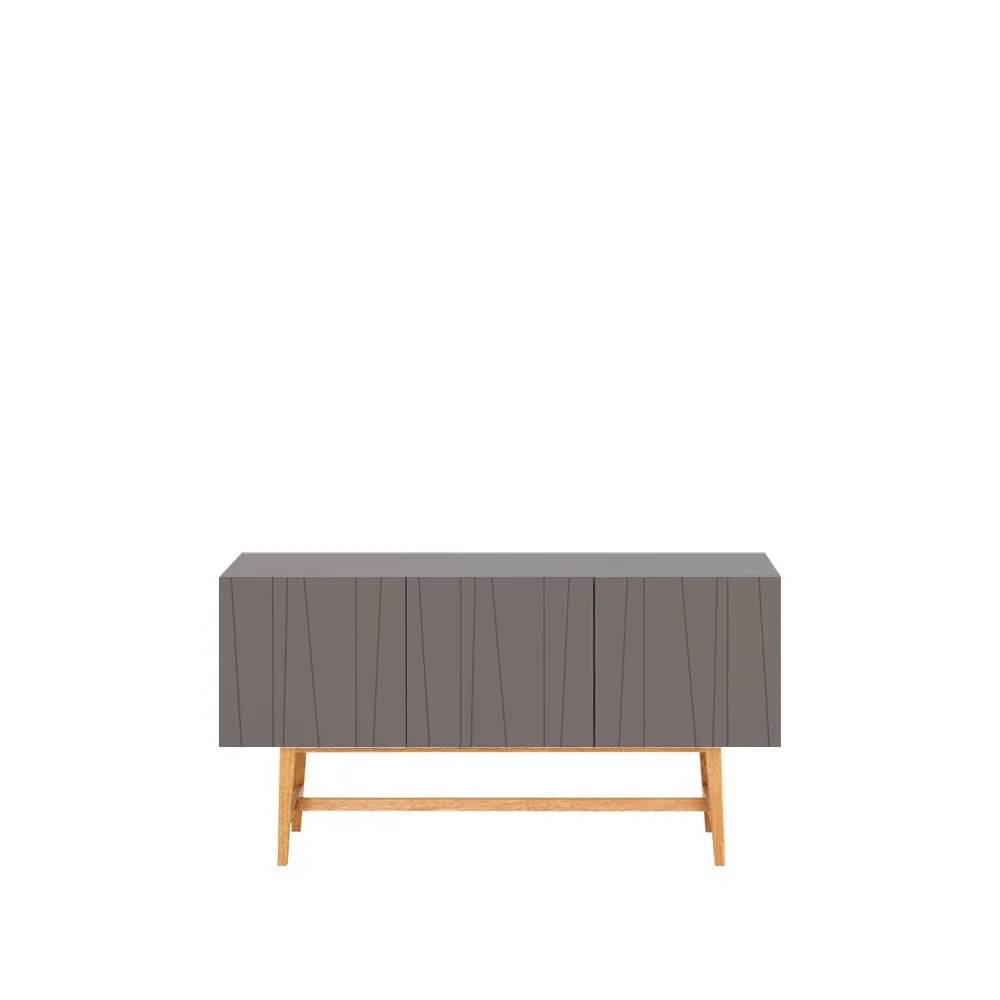 Asplund Vass 40 135 sideboard storm grey, vit ek p2 stativ