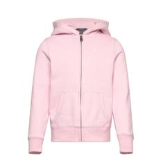 RALPH LAUREN KIDS Cotton-Blend-Fleece Full-Zip Hoodie |Rosa |109-116