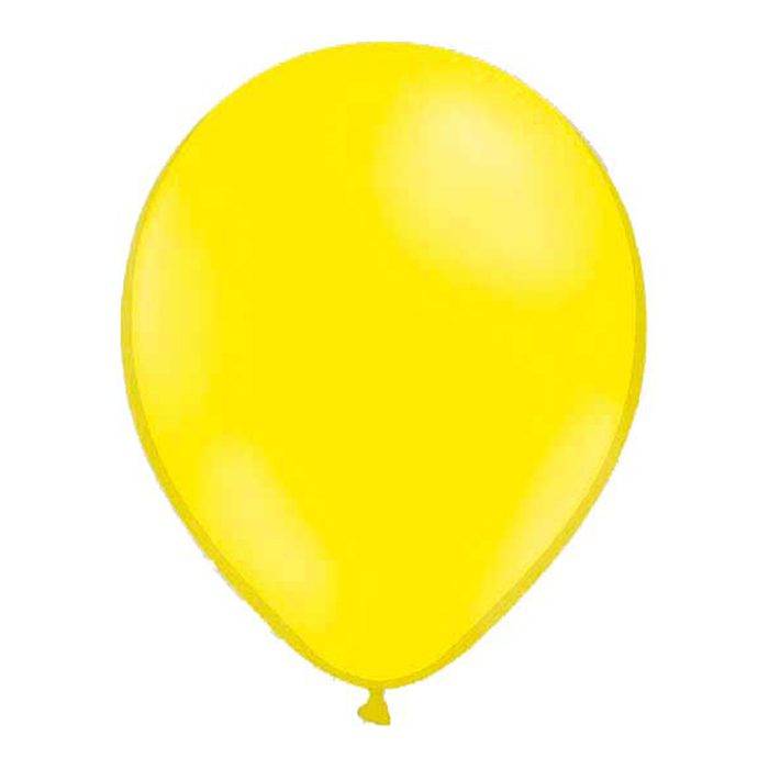 Ballong 28 cm Ljusgul (Ballonger antal: 100-pack) - Gul