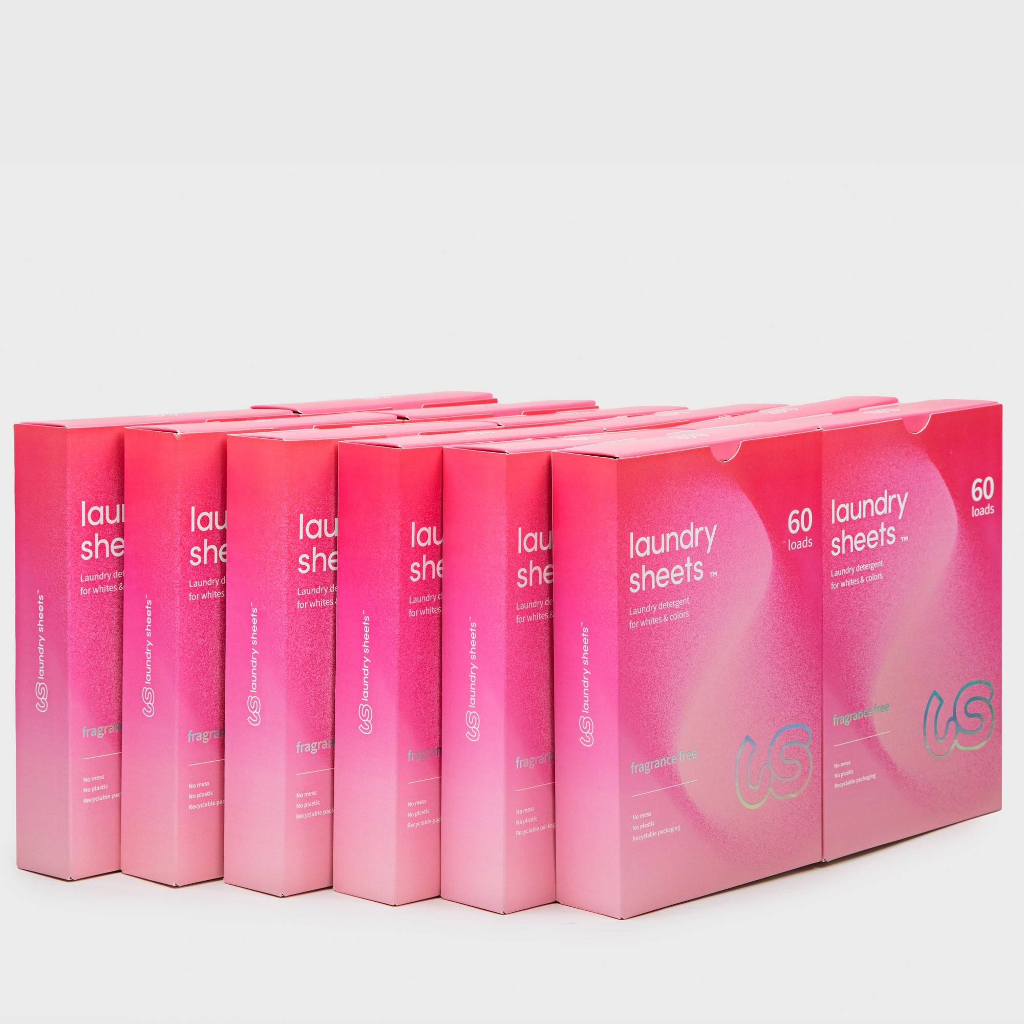 Laundry Sheets - 60 Tvättar - Doftfri / 12-pack [15% rabatt]