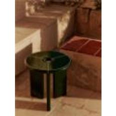 Ferm Living Deya Side Table Ø: 47 cm - Dark Green