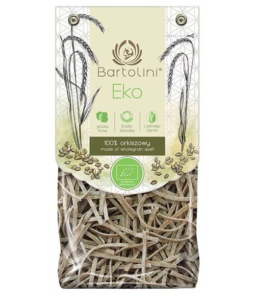 Bartolini - Organic Whole Grain Spelt Pasta No. 2, Whole Grain Spelt - 250g (Whole Grain Spelt - 250g)