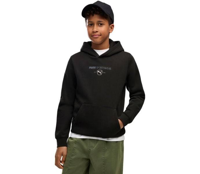 Class Graphic JR huvtröja, PUMA Black, Barn, 164