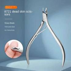 1 st ultraskarp precisionsnagelklippare - professionell tjock nageltrimmer och kantklippare för korrigering av inåtväxande paronyki, perfekt manikyr o - Multifärgad (1 Silver)