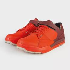 Endura MT500 Burner Flats og Klik MTB Sko Cocoa / Orange - Skostørrelse 42