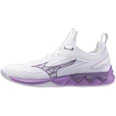 Mizuno Wave Luminous 3 Dam -  Handbollsskor - vit / lila - Storlek 36 1/2