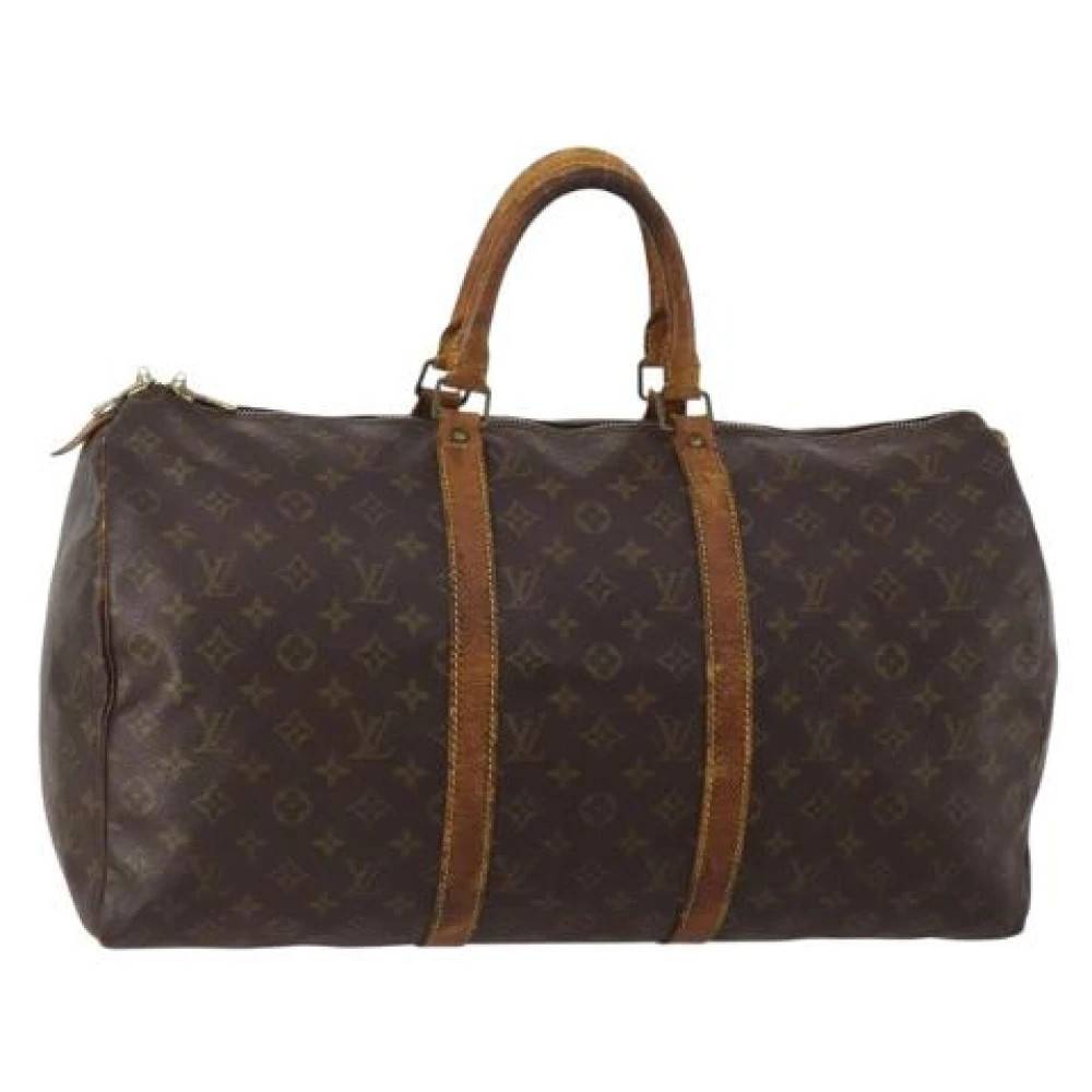 Louis Vuitton Vintage Pre-owned Boston Bag - Vintage - Dame - Brun - ONE SIZE - Læder