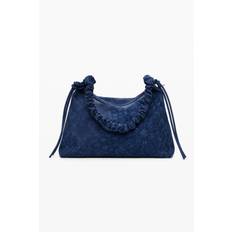 Medium mandala embossed shoulder bag