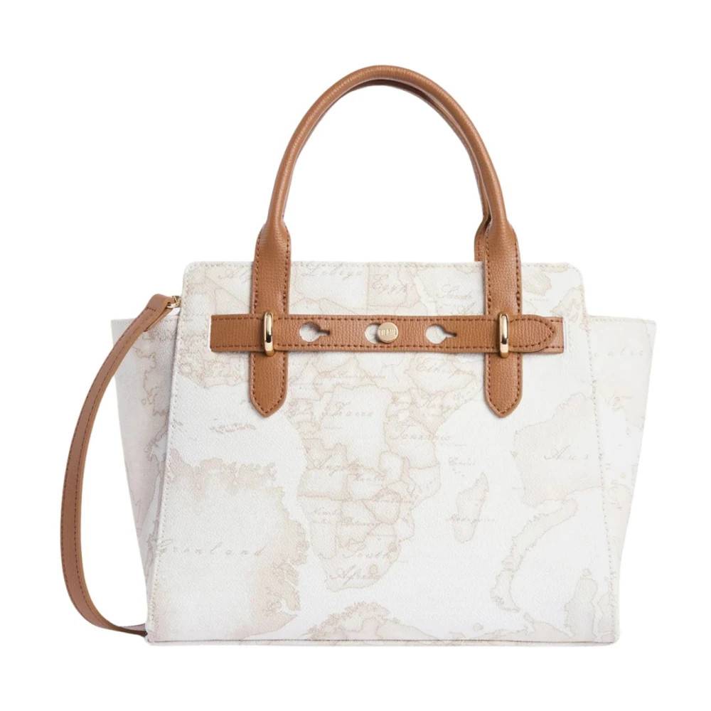Alviero Martini 1a Classe Escape Geo Handbag - Tasker - Dame - Hvid - ONE SIZE - Uld
